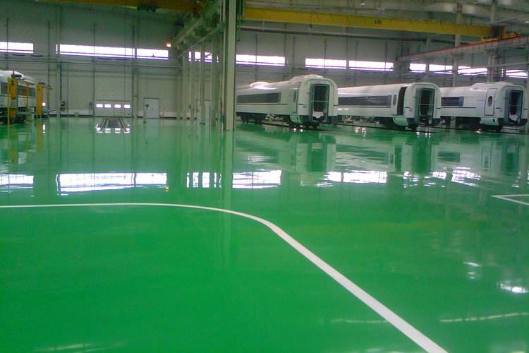 地下停車(chē)場(chǎng)環氧地坪施工圖