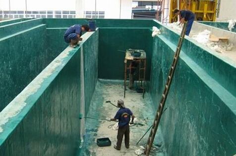 污水(shuǐ)池防腐施工