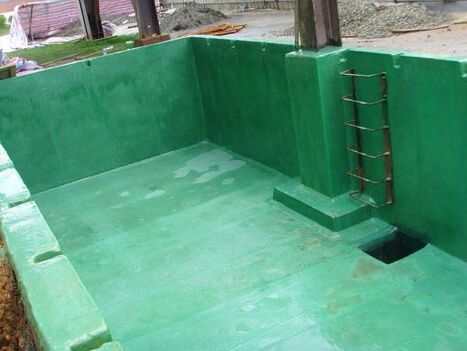 水(shuǐ)池槽罐防腐