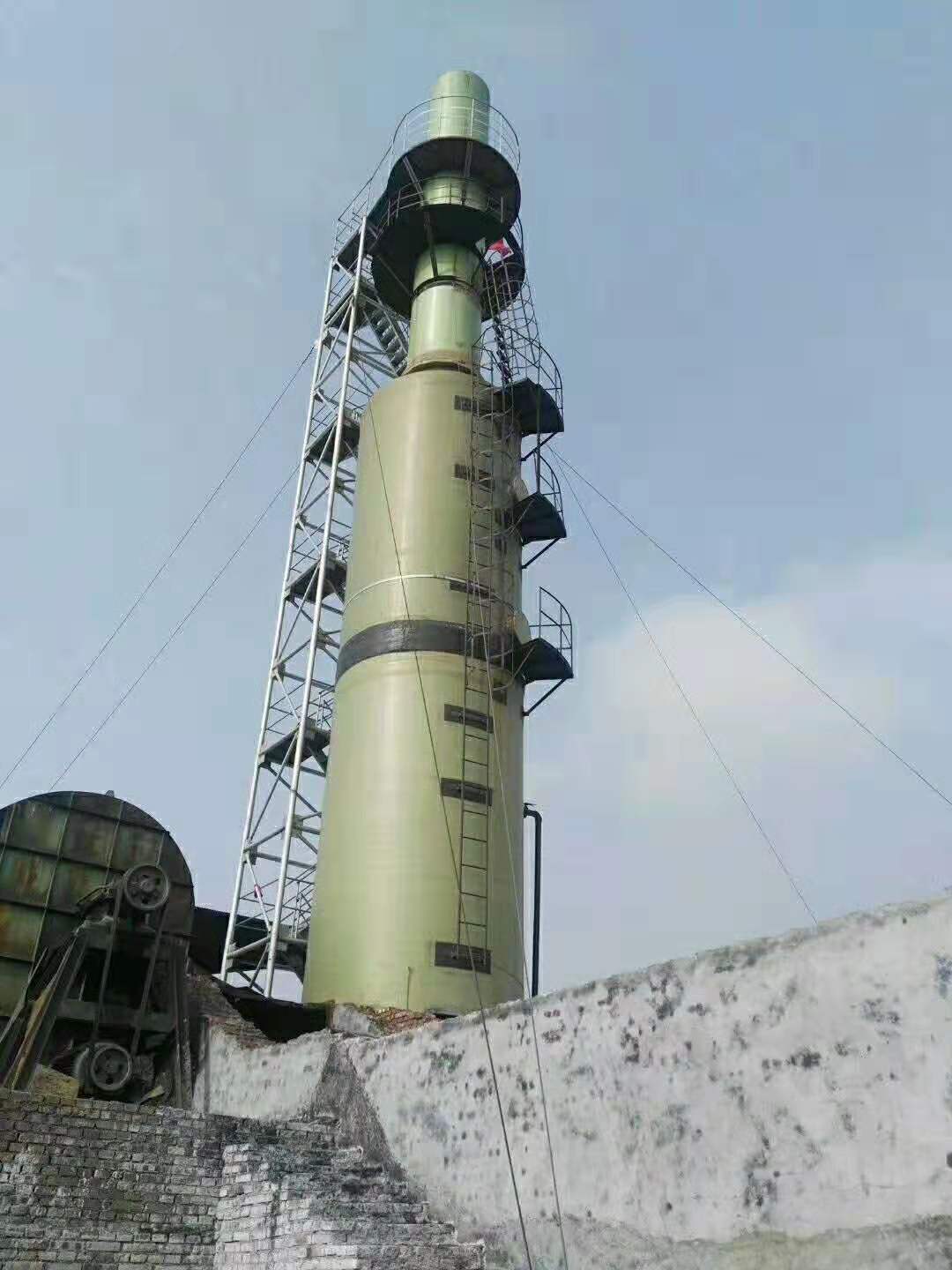 脫硫塔現場(chǎng)