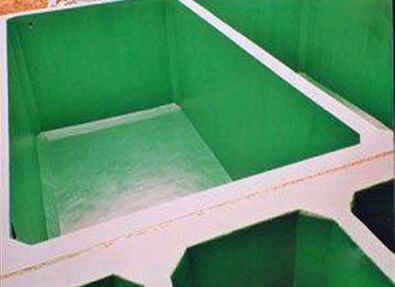 環氧地坪漆防腐現場(chǎng)